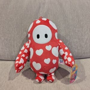 Fall Guys Heart Plush Toy NWT